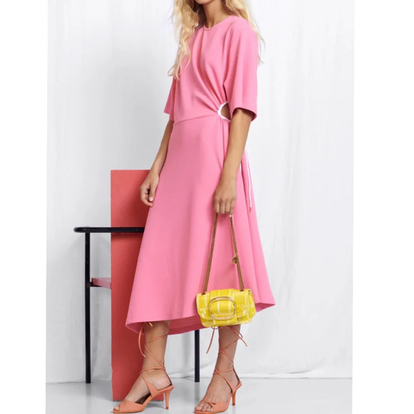 NEW See By Chloè Crepe Cut Out Dress - Picture 2 of 8